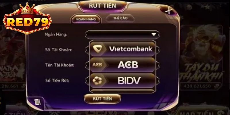 Các Bước Rút Tiền Red79 Chi Tiết
